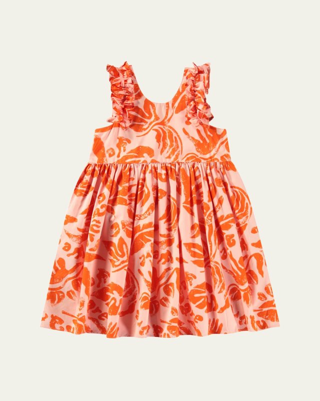 Girl's Cicely Sleeveless Dress, Size 3T-6